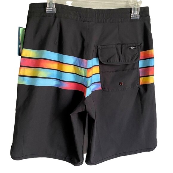 Sun Diego Board Shorts with Pockets Size 30 Eco Friendly NEW NWT - Picture 4 of 13